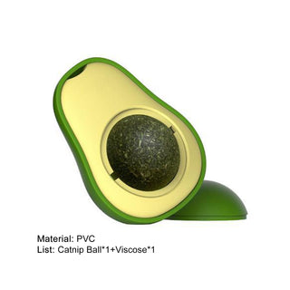  Avocado Catnip Wall Toy for Feline Fun cashymart