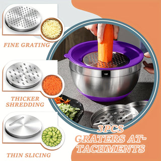  Stainless Steel Mixing Bowls Set cashymart