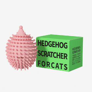  The Ultimate Hedgehog Cat Corner Tickler with Massage Ball cashymart