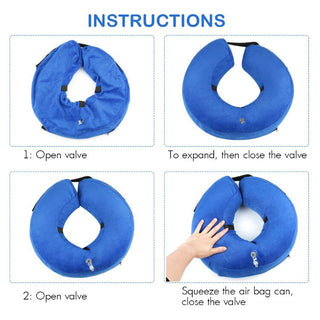  Inflatable Pet Grooming Protective Collar cashymart