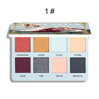  Matte Pearl Glitter Eyeshadow Palette cashymart