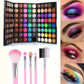  120 Colors Gift Eyeshadow Palette cashymart