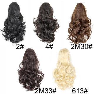  10 Inch Synthetic Wavy Curly Ponytail Hair Extension cashymart