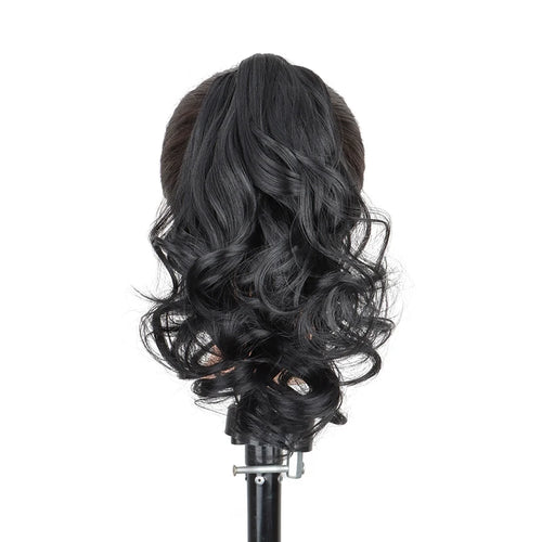  10 Inch Synthetic Wavy Curly Ponytail Hair Extension cashymart