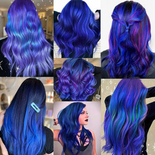  10 PCS Colored Hair Extensions Clips cashymart