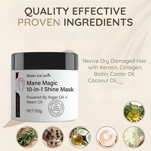  10 in 1 Hair Mask for Dry Damaged Hair Care cashymart