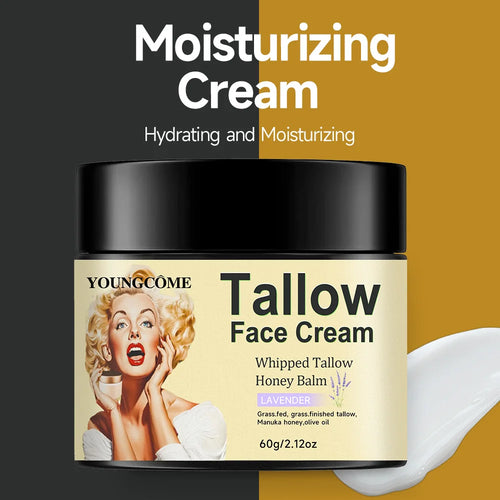  100% Grass Fed Whipped Vanilla Beef Tallow Moisturizer cashymart