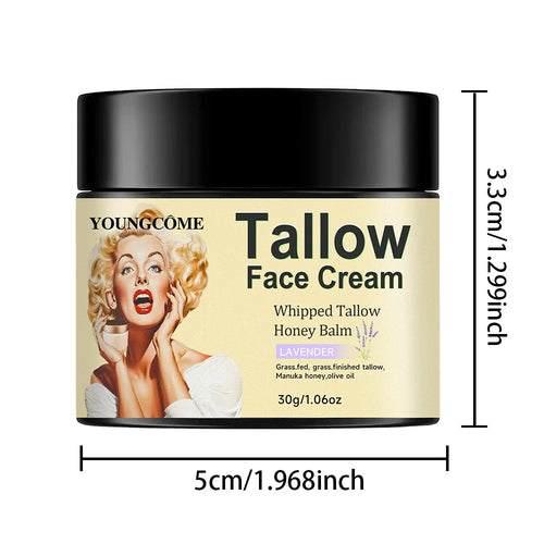  100% Grass Fed Whipped Vanilla Beef Tallow Moisturizer cashymart