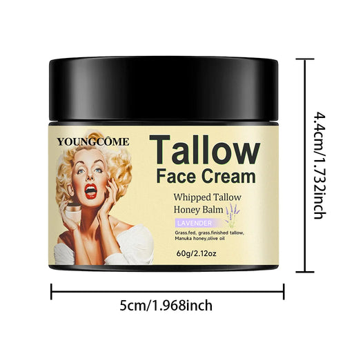  100% Grass Fed Whipped Vanilla Beef Tallow Moisturizer cashymart