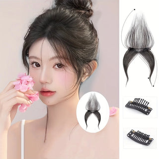  100% Human Hair Clip In Bangs Extensions cashymart