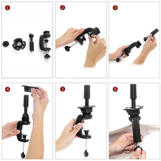  100 Percent Real Hair Doll Head Kit for Styling cashymart