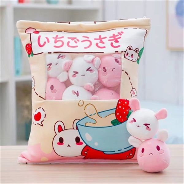  Large Bag Of Snacks And Pillow Plush Toys cashymart