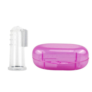  New Pet Silicone Finger Toothbrush cashymart