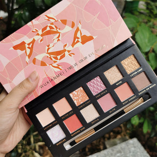  Koi 12-color Shimmer Eyeshadow Palette cashymart