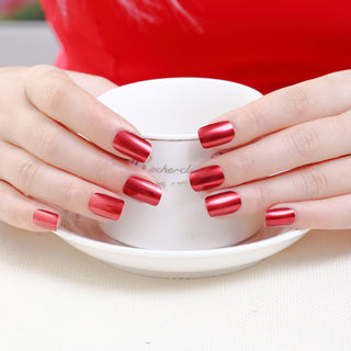  Mirror silver nail polish metal color stainless steel cashymart