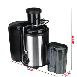  High-Power 800W Stainless Steel Electric Juicer cashymart