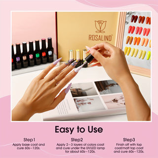  60-Color Gel Polish Set cashymart