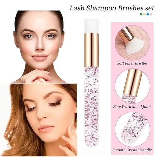  10pcs Crystal Eyelash Extension Cleanser Set cashymart