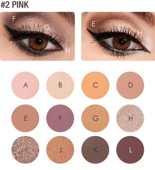  Focallure 12 Colors Eyeshadow Palette cashymart