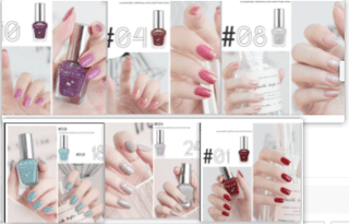  Summer Collection Nail Polish Set cashymart