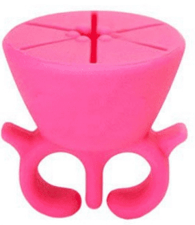  Silicone Gel Nail Oil Bottle Holder cashymart