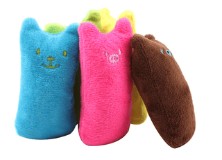  Interactive Catnip Infused Plush Toy Pillow cashymart