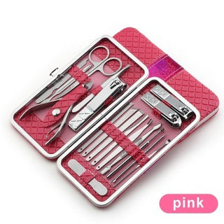  Nail manicure tool kit combo set cashymart