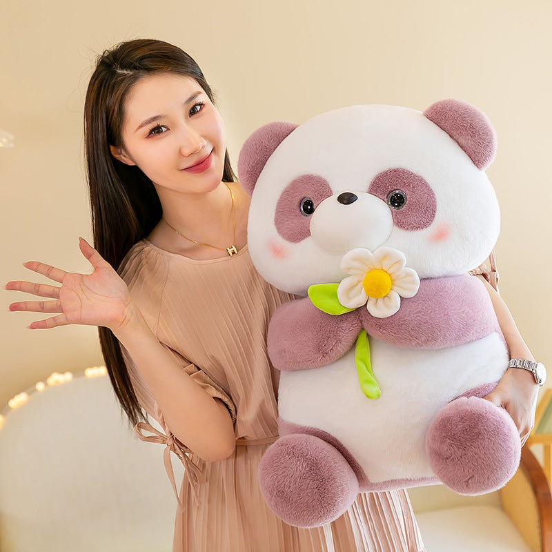  Adorable Flower Panda Plush Toy Collection cashymart