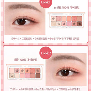  12 Colors Pink Eye Shadow Palette for Beginners cashymart