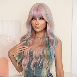  7JHH WIGS Enchanting Fantasy Long Wavy Wig cashymart