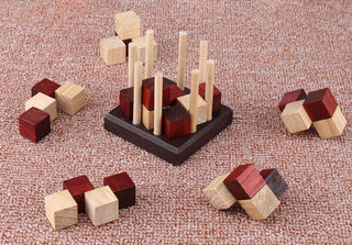  Wooden Educational Building Blocks for Children (4-6 Years) cashymart