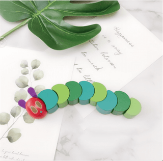  Wooden Hungry Caterpillar Educational Toy cashymart