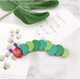 Wooden Hungry Caterpillar Educational Toy