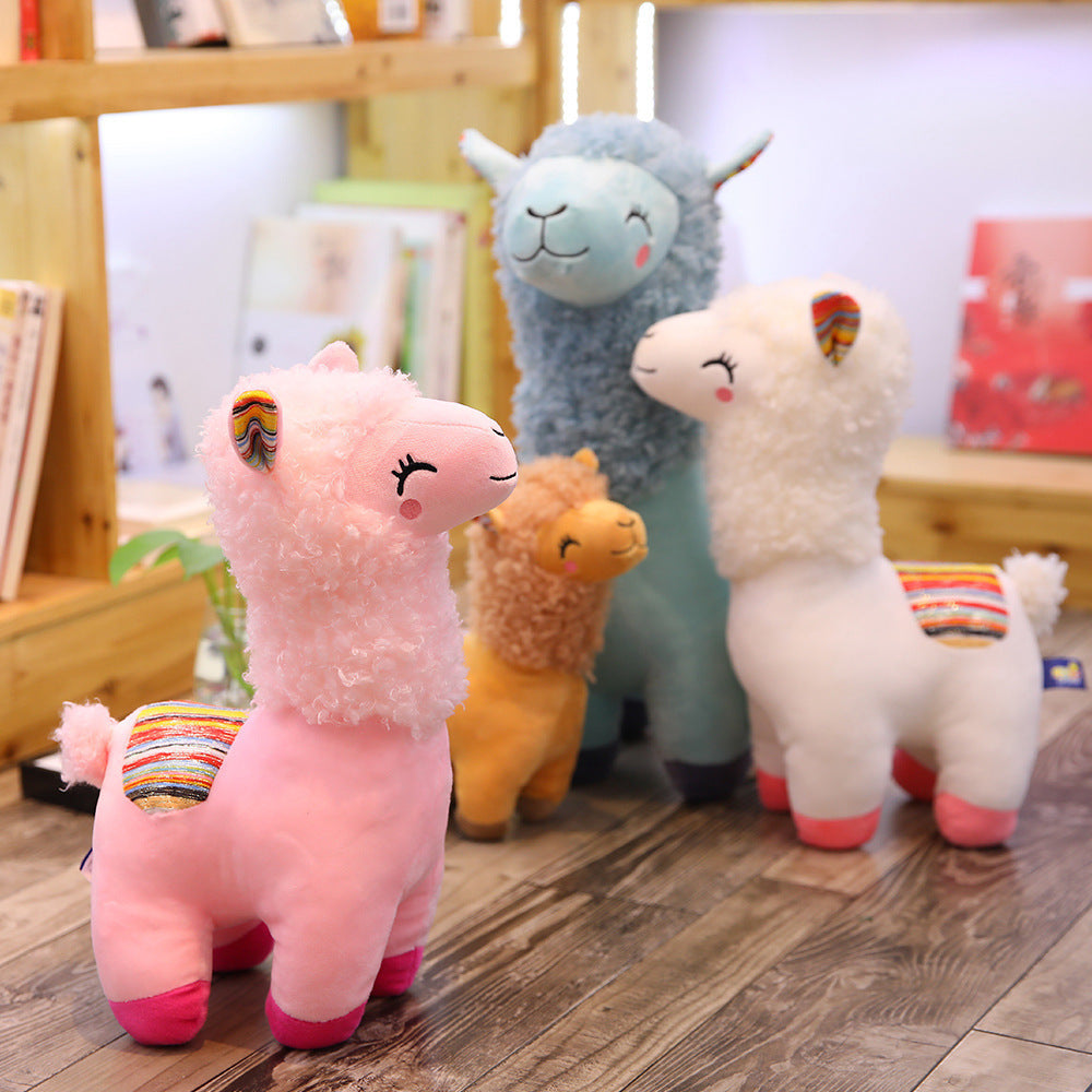  Alpaca Llama Plush Toy Doll Animal Stuffed Animal Dolls cashymart