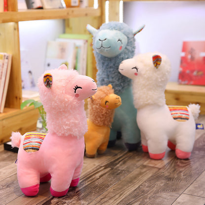  Alpaca Llama Plush Toy Doll Animal Stuffed Animal Dolls cashymart