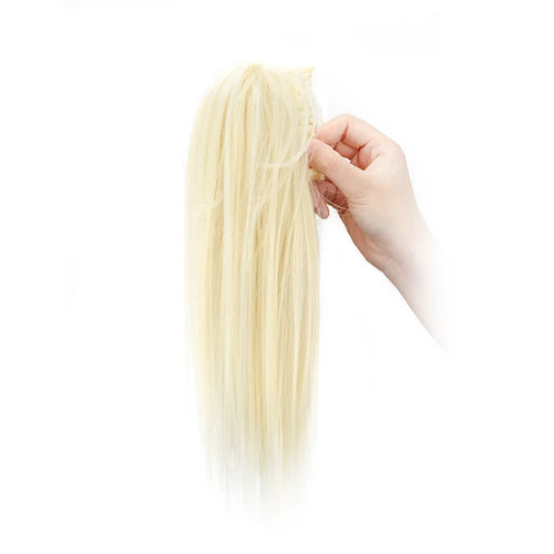  14 Inch Synthetic Straight Ponytail Extension cashymart