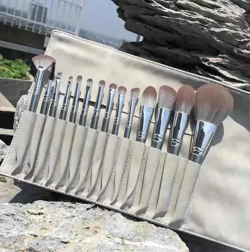  14 Piece Soft Fluffy Makeup Brushes Set cashymart