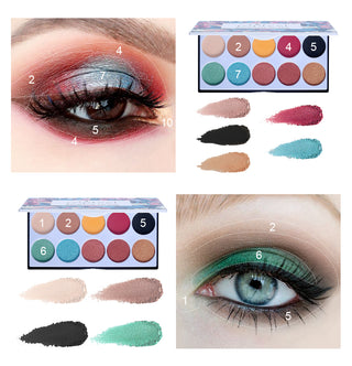  Waterproof Matte Eyeshadow Palette cashymart