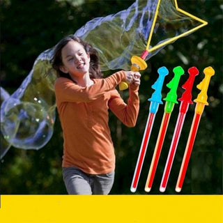  Bubble Gun Toy with Long Soap Bubble cashymart