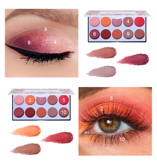  Waterproof Matte Eyeshadow Palette cashymart