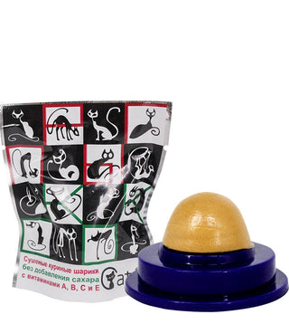  Cats' Favorite Catnip Energy Ball Lick Toy for a Thrilling Feline Experience cashymart