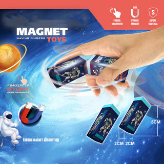  Magnetic Rods and Spinner Cube Educational Toy for Kids cashymart