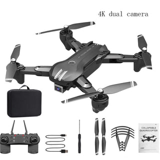  Foldable 4K Dual-Lens Aerial Drone cashymart