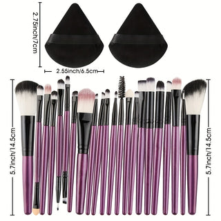  22-Piece Pro Makeup Brush Set cashymart