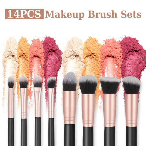  14PCS Premium Makeup Brushes Set cashymart