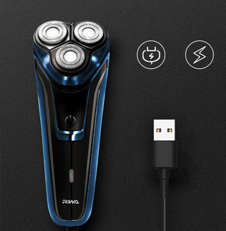  Men's Electric Three-Head Shaver cashymart