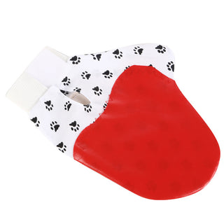  Gentle Silicone Pet Grooming Glove cashymart