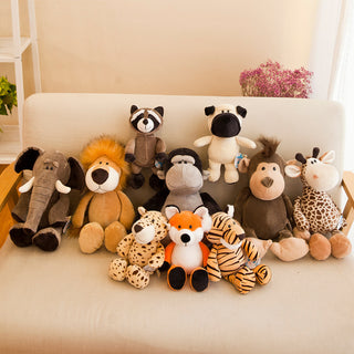  Safari Adventure Plush Animal Toys cashymart