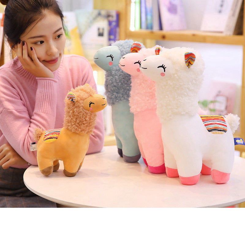  Alpaca Llama Plush Toy Doll Animal Stuffed Animal Dolls cashymart