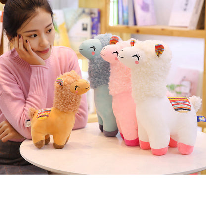  Alpaca Llama Plush Toy Doll Animal Stuffed Animal Dolls cashymart